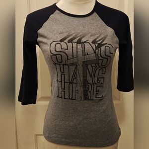 Bella Taylored Faith Jesus Shirt "My Sins Hang Here".